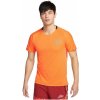 Pánske funkčné tričko s krátkym rukávom Nike M NK DF SOLAR CHASE SS TOP oranžové DV9305-885 - M