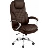 Sofotel 240802 Batory kancelárska stolička, eko koža, hnedá
