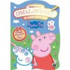 Peppa Pig - Tvarované omaľovánky so samolepkami