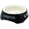 Small Animals miska potlač Hamster čierna 13 x 13 x 4 cm
