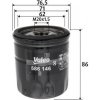 VALEO Olejový filter 586146