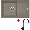 Akčný set Sinks LINEA 780 Truffle + batéria VITALIA černá