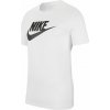 Pánske tričko s krátkym rukávom Nike M NSW TEE ICON FUTURA biele AR5004-101 - XS