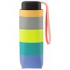UNITED COLORS OF BENETTON Benetton dáždnik Skladací Farebný Multistripe Fresh Salmon Ultra Mini 17cm/87cm