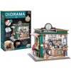 BUKI DIORAMA KAVIAREŇ – drevená 3D stavebnica s LED osvetlením