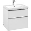 Villeroy & Boch Subway 3.0 skrinka 62.2x47.8x57.6 cm závesná kúpeľňová skrinka pod umývadlo biela C57600VF