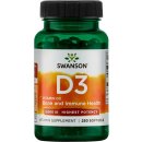 Swanson Vitamín D3 5000 IU 250 softgel kapsúl