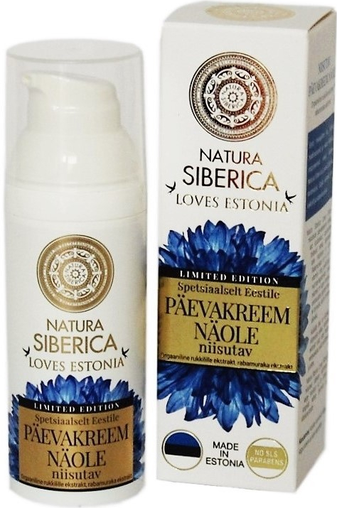 Natura Siberica hydratačný denný pleťový krém nevädza a moruška 50 ml