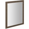 LARGO zrkadlo v ráme 600x800x28mm, borovica rustik (LA612)