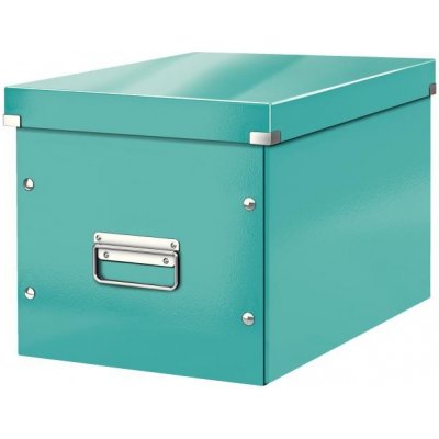 Leitz Click&Store štvorcová krabica ľadovo modrá L A4