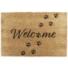Artsy Doormats Welcome Paws Rohožka z kokosového vlákna 60x90 cm