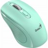 GENIUS NX-8025S Aquamarine/ 1200 dpi/ bezdrátová/ tichá/ Copilot/ 4tlačítková/ zelená