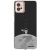 Picasee silikónový prehľadný obal pre Motorola Moto G32 - Astronaut