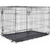 Klietka Dog Fantasy skladacia XL 2 dvere 106x69x77cm