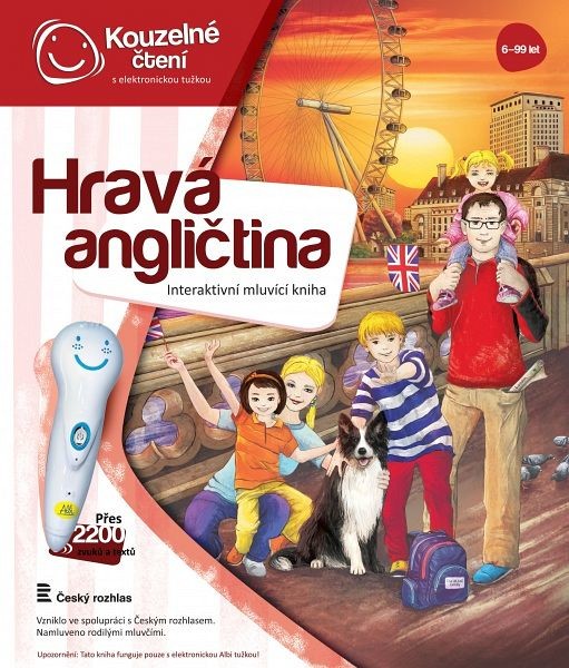 Albi Kouzelné čtení Kniha Hravá angličtina CZ