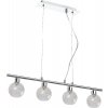PREZENT 65034 WIRO 4xG9/33W, CHROME/CLEAR-SILVER