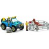Schleich 41464 Dinosaurs Playset - Terénne auto s dinosauřou základňou, hračky pre deti od 5 rokov