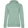 B&C Mikina B&C Inspire Hooded s kapucí, dámská COT01W34Bm1702-sage M Sage