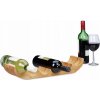 Stojan na víno bambusový 6 fliaš rd0244