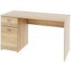 Kondela BANY NEW DS 0000214994 - písací stôl 1 dverový,1 zásuvkový, dub sonoma