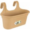 Elho Green Basics Závesný kvetináč, plast, 36 x26 cm, terakota