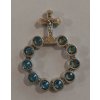 Ruženec prsteňový, modrý