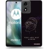 Picasee silikónový čierny obal pre Motorola Moto E14 - You are not alone