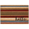 Rohožka 147 Ruco print 825 hello stripes Rohožka 147 Ruco print 825 hello stripes