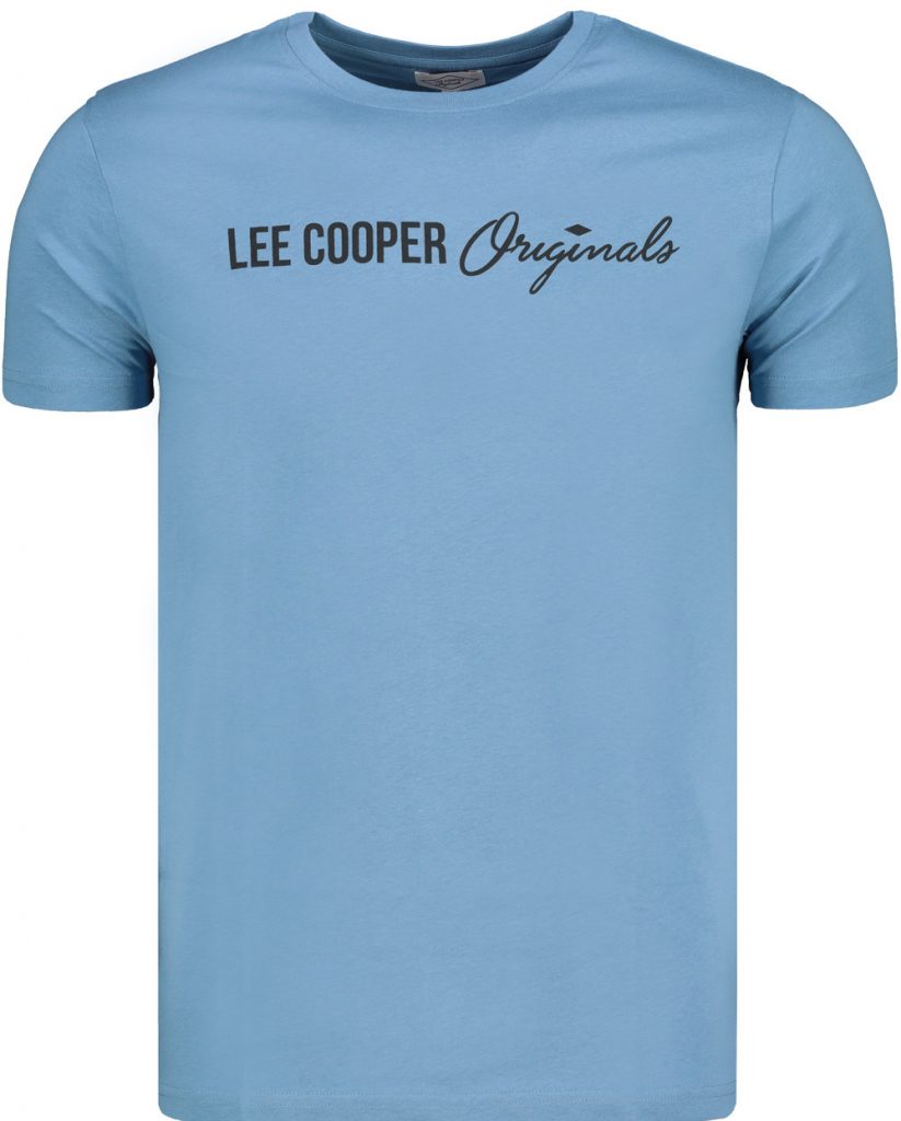 Lee Cooper pánske tričko svetlomodré