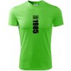 Limited edition 1985 pruh - Pánske tričko Fantasy športové - XL ( Apple Green )
