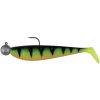 Fox Rage Bulk Loaded Zander Pro Shads UV Firetiger 10cm 4/0 10gr Plastová nástraha