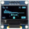 KUONGSHUN ELECTRONICS OLED LCD displej 0,96 palcov modrý 4 pin