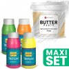 Sada 3D pasty ARTMIE Butter a akrylových farieb TRITON - fluorescenčné odtiene