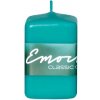 Emocio Classic hranol 50x80 tyrkysová sviečka