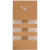 Nástenné hodiny Bold Stripes medené