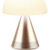 Reproduktor Lexon Lexon Mina Audio L LED lampa s bluetooth reproduktorem zlatá/zlatá LH76MD [H]