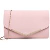Ružová dámska listová kabelka Miss Lulu