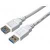PremiumCord ku3paa3w USB 3.0 Super-speed 5Gbps A-A, MF, 9pin, 3m bílý