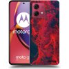 Picasee silikónové Motorola Moto G84 5G - Organic red čierne