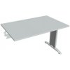 Hobis Rokovací stôl Flex, 120x75,5x80 cm, sivý/kov