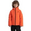 4F Detská lyžiarska bunda M298 oranžová