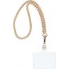 Chain #43 Phone Lanyard, Phone Pendant / Cord Length 40cm (20cm In The Loop) / On Wrist - Gold