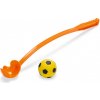 Hračka pes Hádzadlo 64cm oranž./červ. KAR