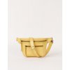 Beck´s Bum Bag Butter Yellow Classic Leather - kožená ľadvinka