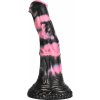 Bad Horse - silikónový konský penis dildo - 18cm (čierna-ružová)