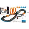 JOKO Detská Autodráha 1:43 560cm na diaľkové ovládanie 2 autíčka napájací adaptér 12V