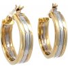 Zlatnictvo.sk zlaté náušnice kruhy DOP2331