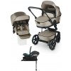 Easywalker Harvey5 Premium 3v1 Pearl Taupe XXL Hlboká vanička Cybex Aton B2 i-Size Základňa k autosedačke
