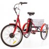 Trojkolesový elektrický bicykel Tornádo ZTECH - JEMNE OŠÚCHANÝ ZADNÝ BLATNÍK
