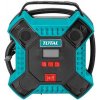 TOTAL kompresor 12V do auta, 11bar, 35l/min., nástavce na ventily, TTAC1601
